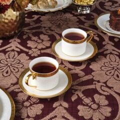 Karaca Royal Bone Victoria 2 Kişilik Çay Fincan Takımı