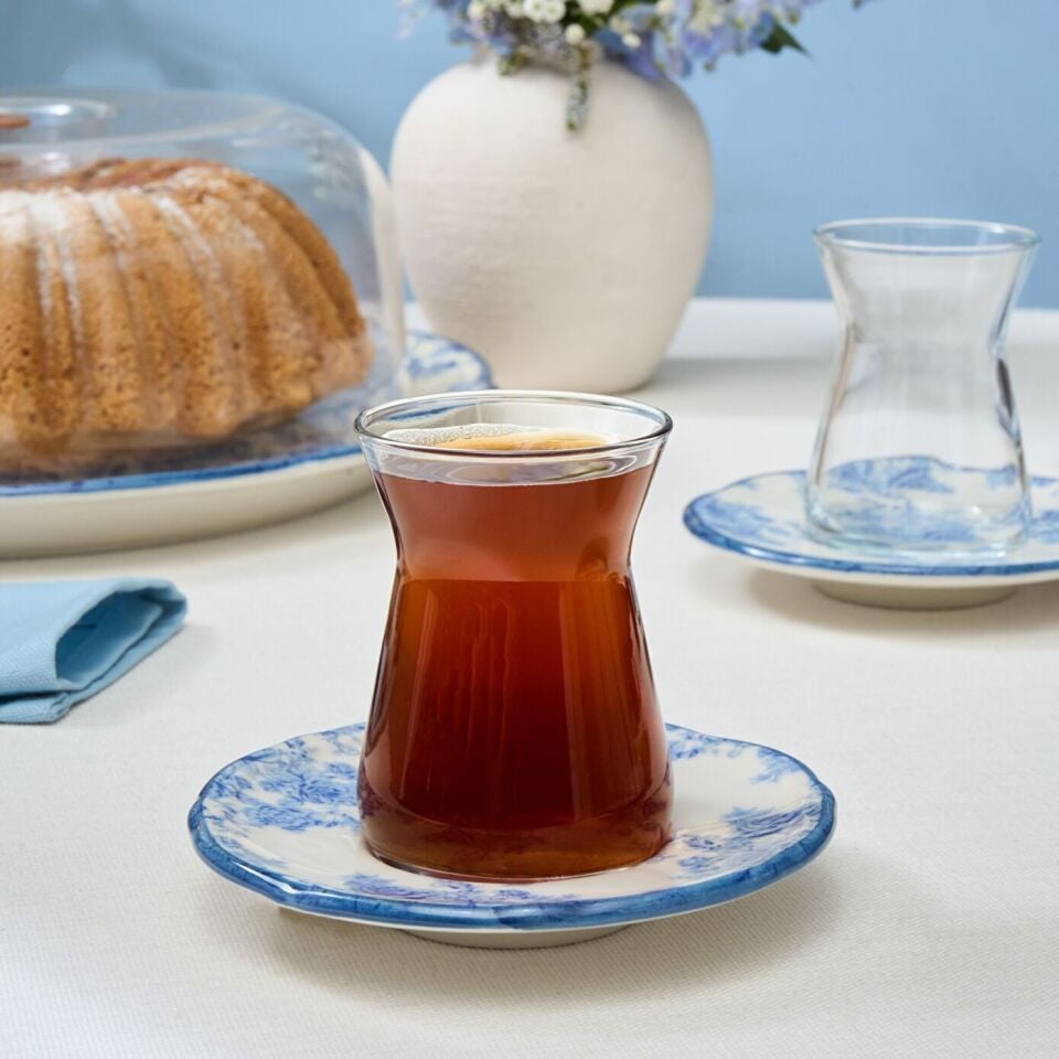 Karaca Mireya 6 Kişilik 12 Parça Çay Seti