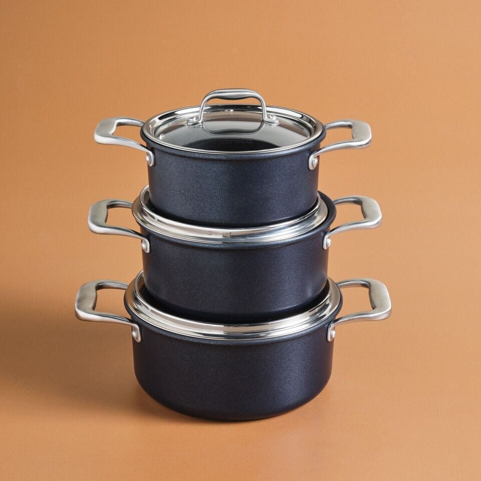 Karaca Biodiamond Pro İndüksiyon Tabanlı 6 Parça Tencere Seti