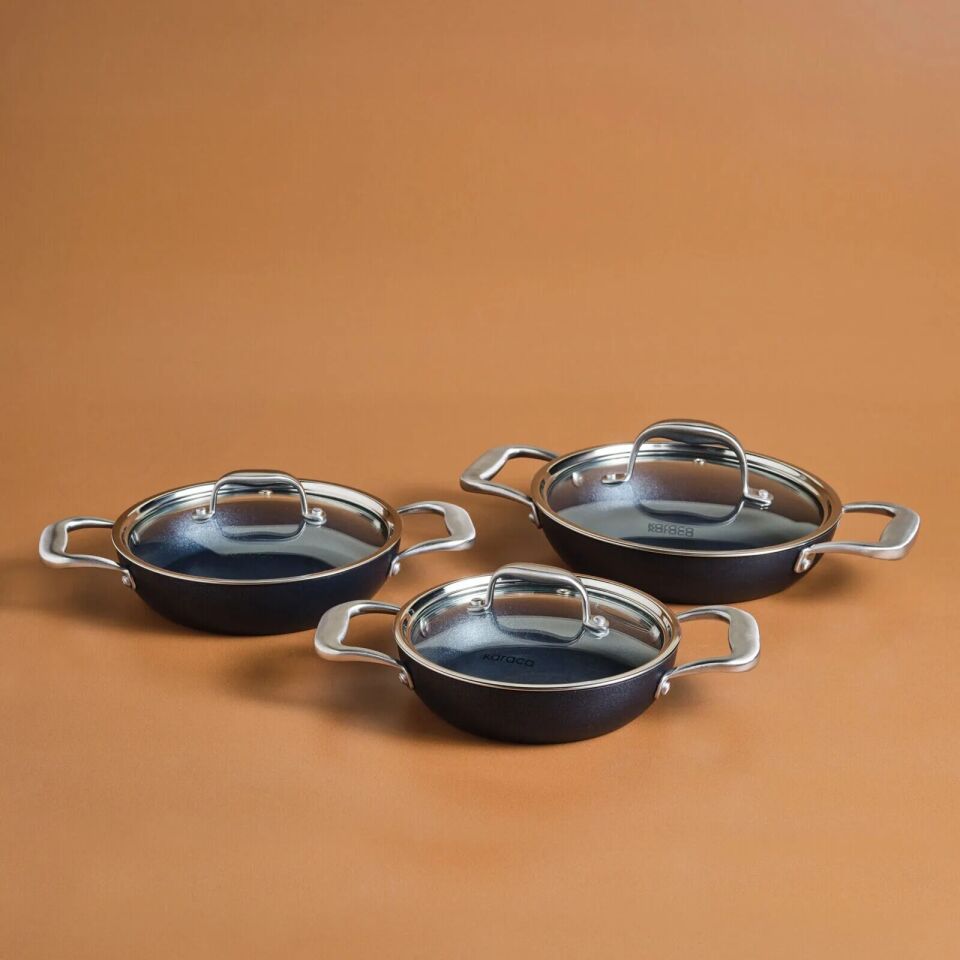 Karaca Biodiamond Pro İndüksiyon Tabanlı 6 Parça Sahan Set