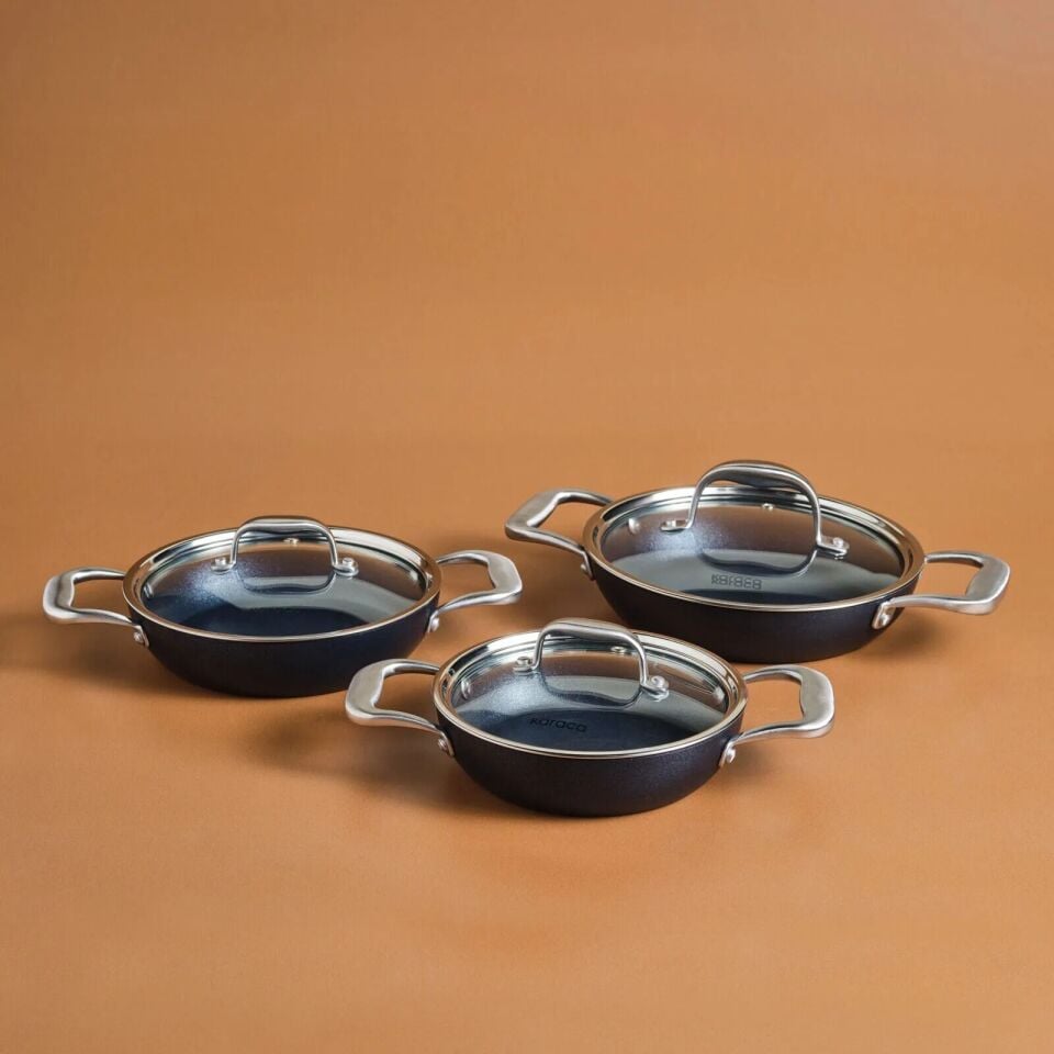 Karaca Biodiamond Pro İndüksiyon Tabanlı 6 Parça Sahan Set