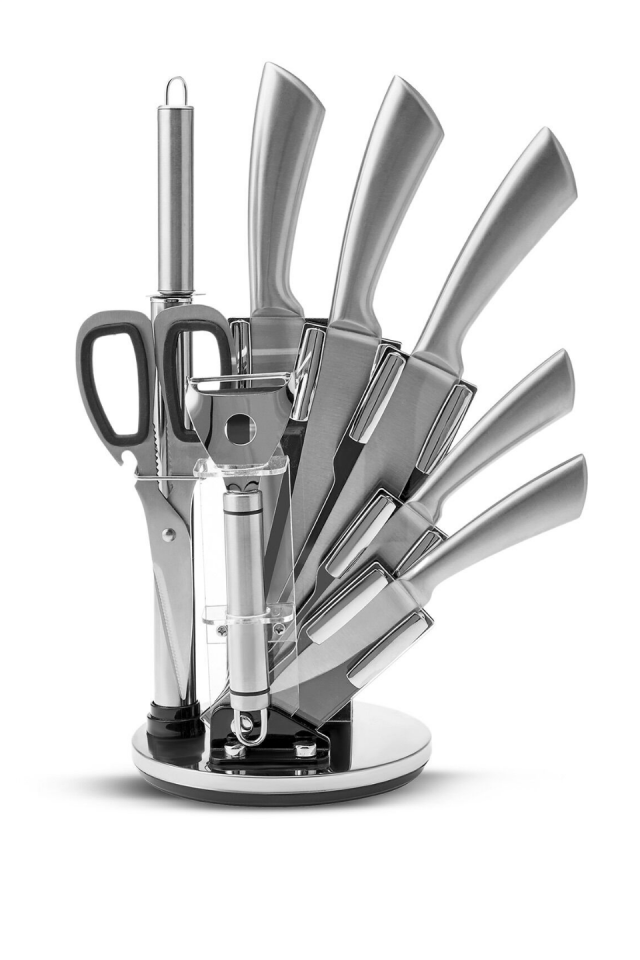 Karaca Meister Bremen Alman Çeliği 9 Parça Bıçak Seti