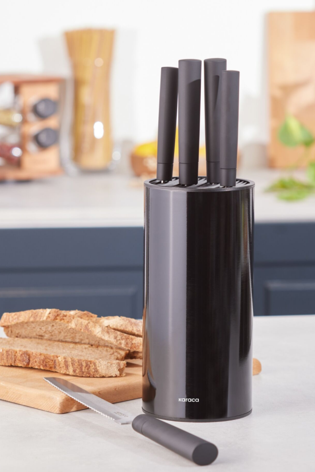 Karaca Roscar Black 6 Parça Bıçak Seti