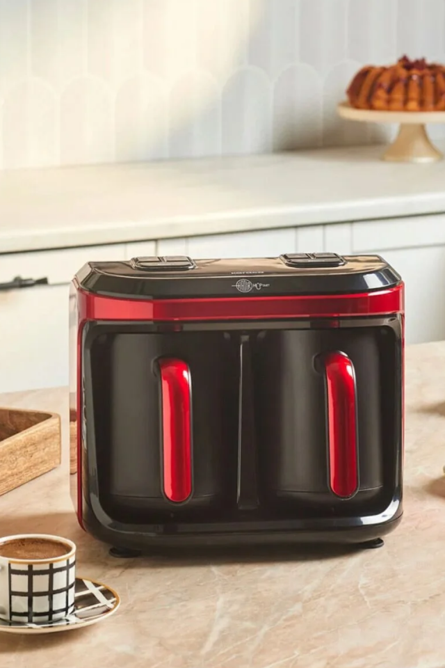 Karaca Hatır Hüp Düet Aroma İkili Türk Kahve Makinesi Imperial Red