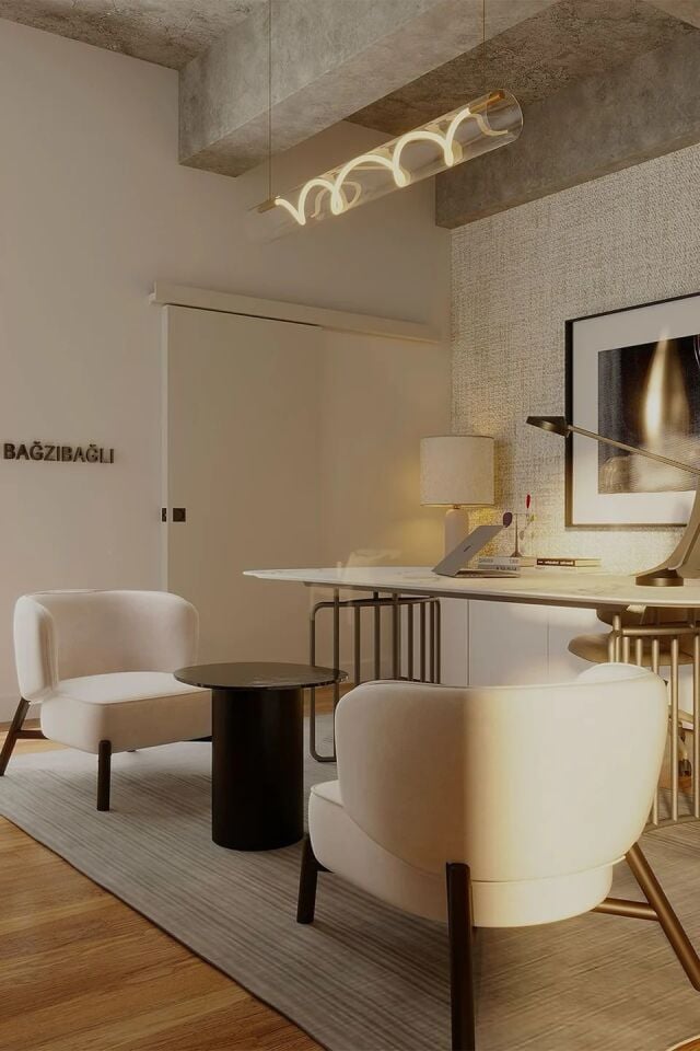 EMPERA Soho Chrome - Dijon Sıvı ve Leke İtici Modern Salon Halısı