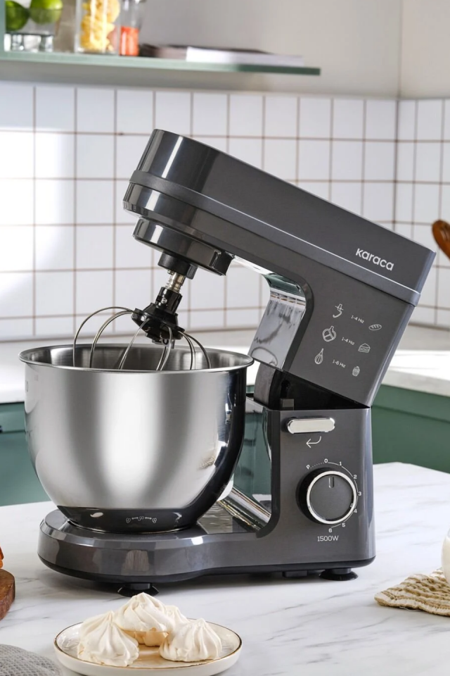 Karaca Maestrochef Stella Hamur Yoğurma Makinesi Space Gray 1500W 5L
