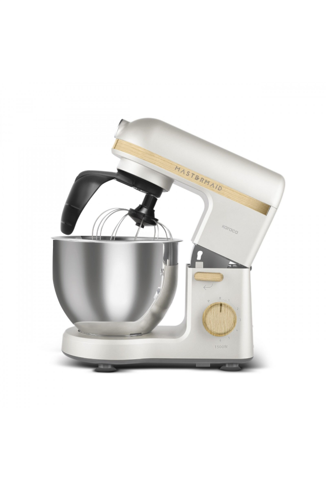 Karaca Mastermaid Chef Pro Çift Kollu Hamur Yoğurma Makinesi Wood Craft 1500W 5L