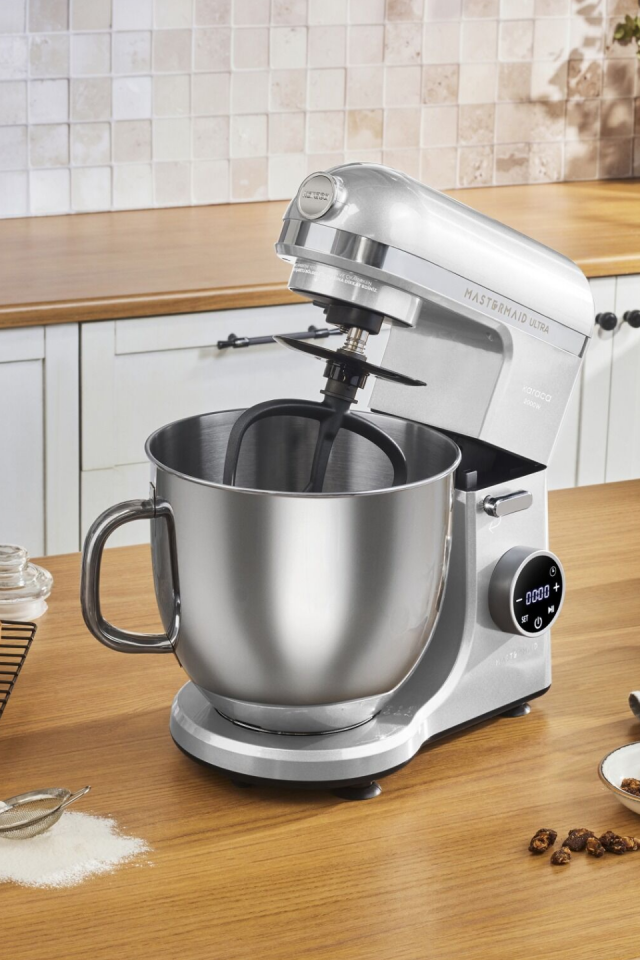 Karaca Mastermaid Chef Ultra D2000W Dijital Ekranlı Hamur Yoğurma Makinesi Silver 7L