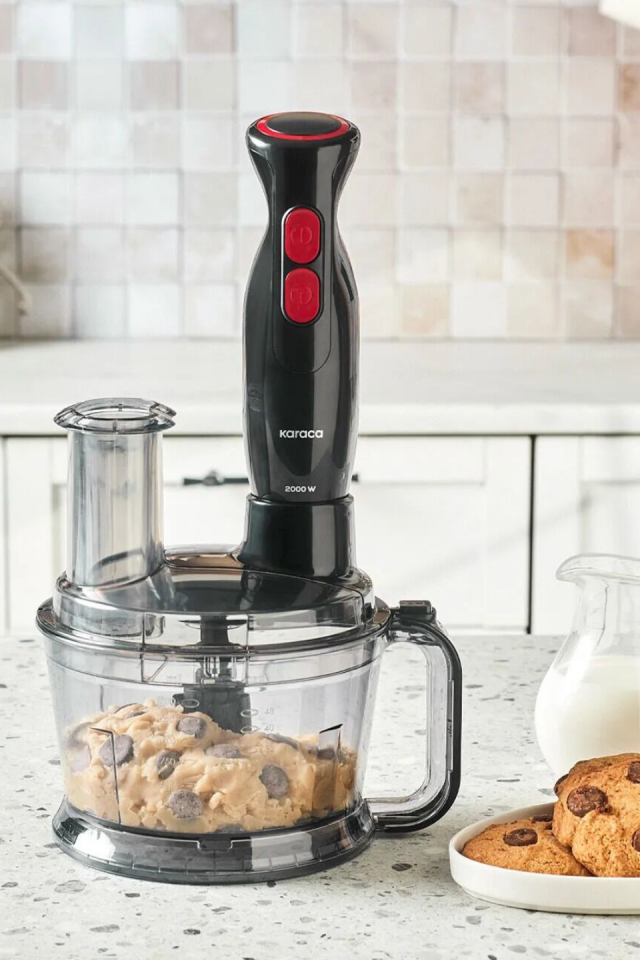 Karaca Pro Multimax 6 in 1 Çok Amaçlı Mutfak Robotu 2000W Black