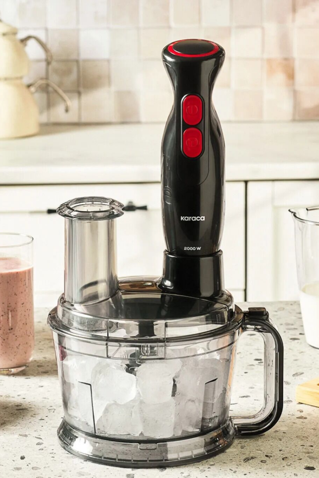 Karaca Pro Multimax 6 in 1 Çok Amaçlı Mutfak Robotu 2000W Black