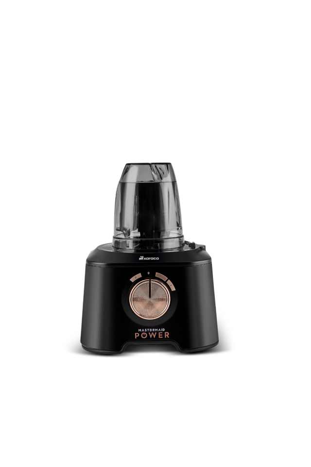 Karaca Mastermaid Power Max 11 in 1 Mutfak Robotu 2500W Black Copper