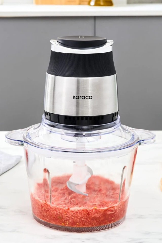 Karaca Megablend 3L Ultra Geniş Cam Hazneli Inox Doğrayıcı