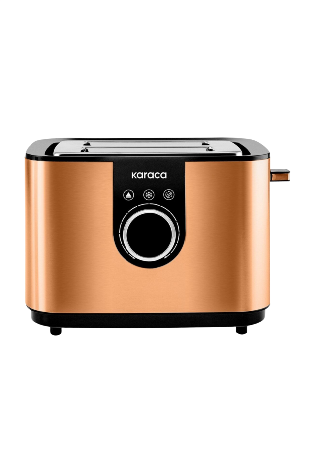 Karaca 2303 Inox 2 Dilim Kapasiteli Ekmek Kızartma Makinesi Bronze