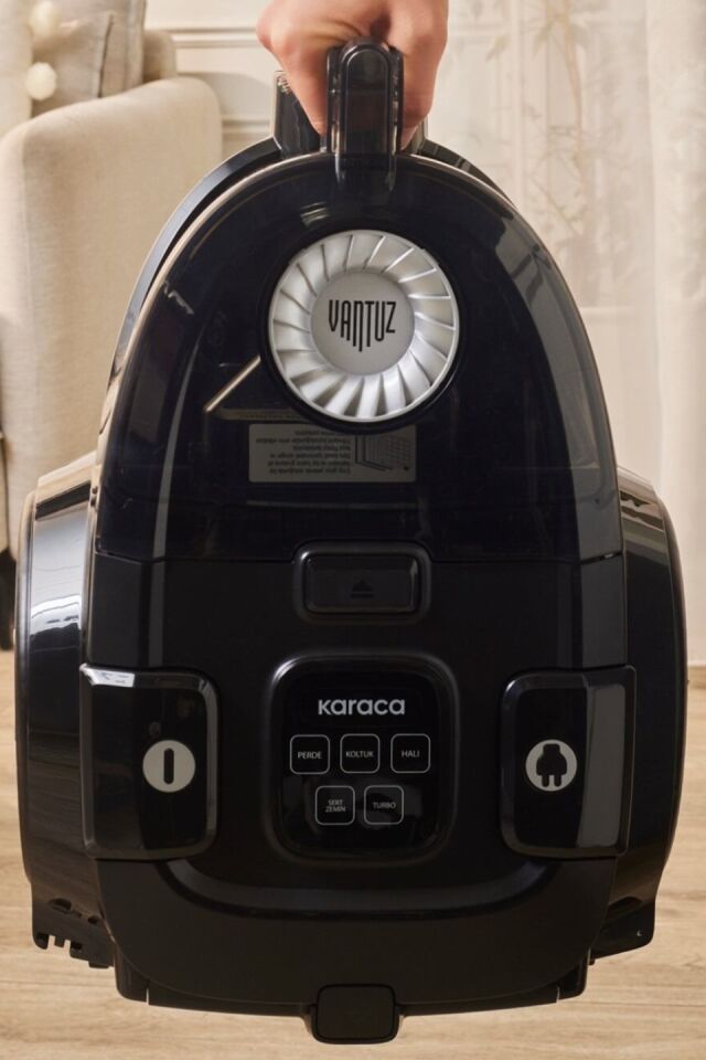 Karaca Vantuz Mpro Elektrikli Süpürge Black