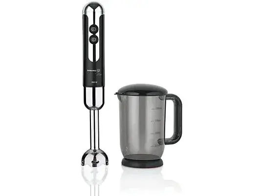 KORKMAZ A446-10 Mia Duo Blender Seti Siyah/Krom