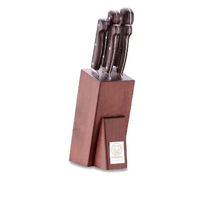 KORKMAZ A5502 SÜRMENE ŞEF 6 PARÇA BIÇAK SETİ