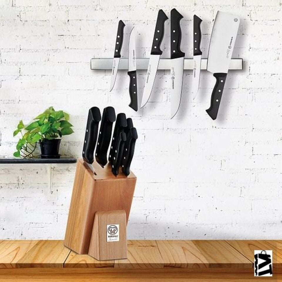 Korkmaz Sürmene Şef 7 Parça Bıçak Seti