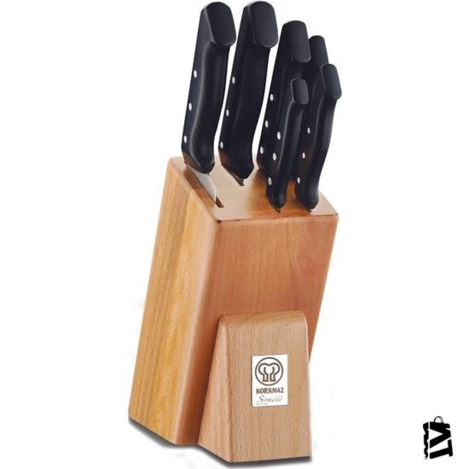 Korkmaz Sürmene Şef 7 Parça Bıçak Seti