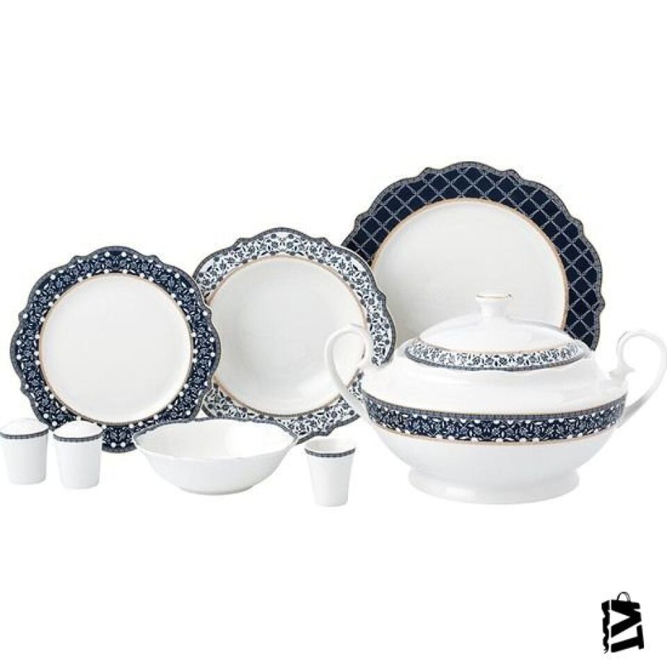 Korkmaz Eliza Collection 60 Parça Yuvarlak Yemek Takımı A8245