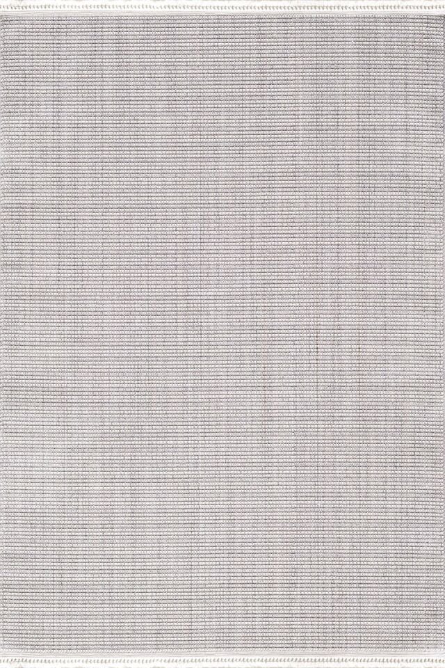 EMPERA Serenity - Light Grey Saçaklı Tozumaz Antialerjik Halı