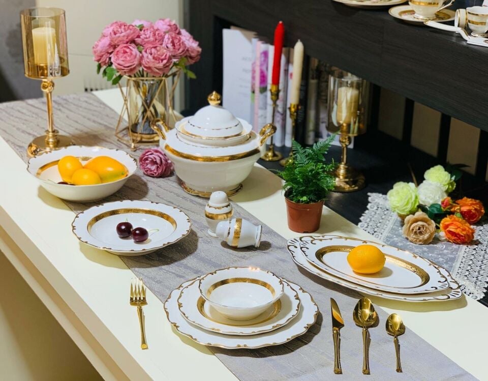 ROYKİNG CKR002 KENSİNGTON 60 PRÇ YEMEK TAKIMI