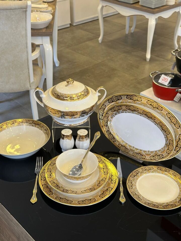 Roykıng 61 Parça Mary Yemek Takımı MNG19823B