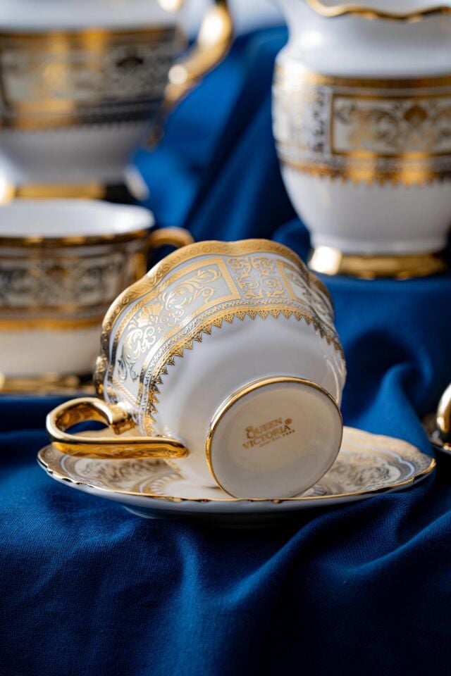 ACAR Anjelica 6 Kişilik 17 Parça Çay Seti