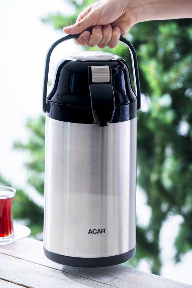 ACAR Karat Inox Çelik Termos - 3.5 Lt