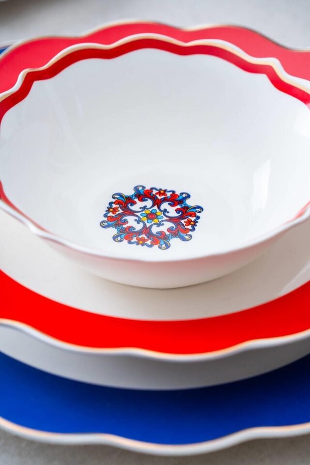 ACAR Felicity 6 Kişilik 24 Parça Yemek Takımı