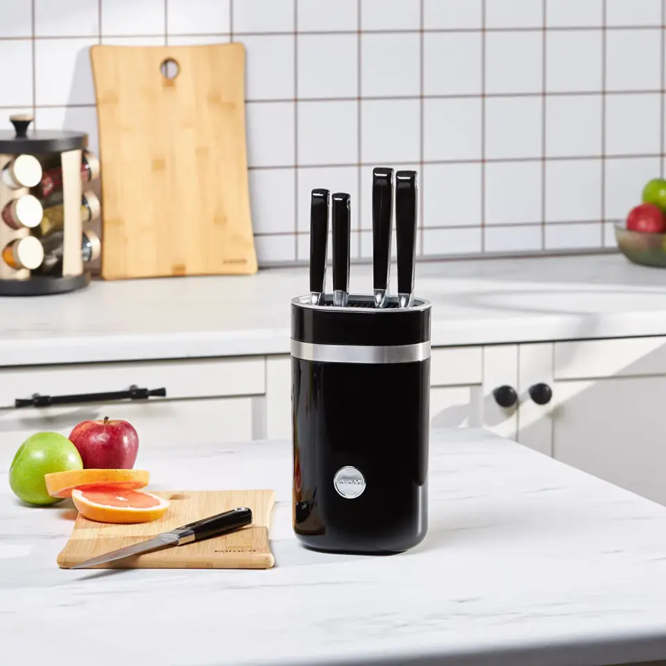 Karaca Mastermaid 6 Parça Standlı Bıçak Seti Siyah