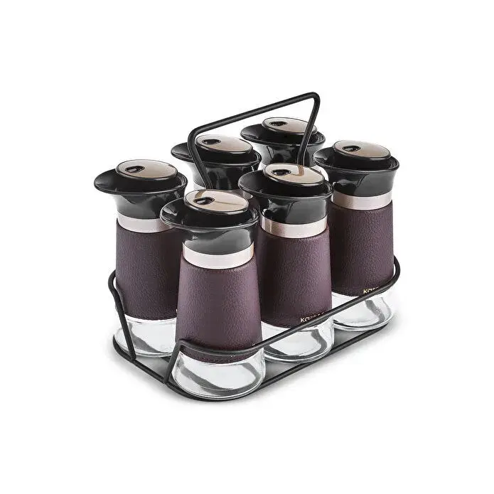 Karaca New Latin Yuvarlak 7 Parça Baharat Seti