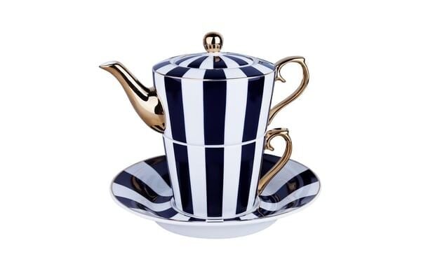 Lucky Art Odilia Tek Kişilik Demlik Fincan Seti