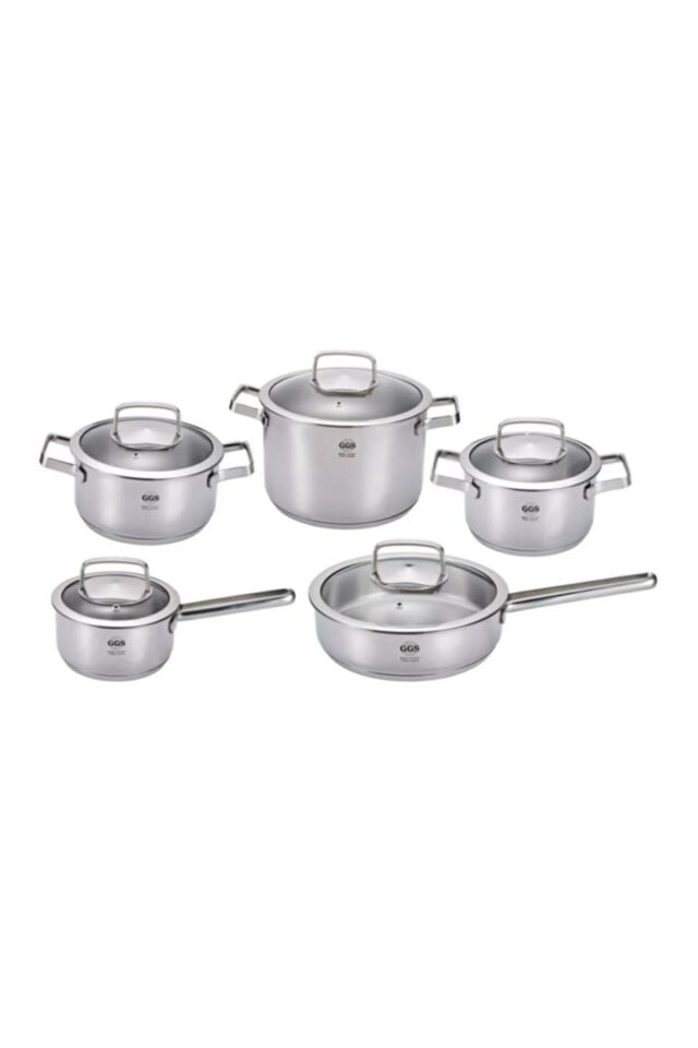 GGS Solıngen Brıllant Grand Deluxe 10 Parça Tencere Seti