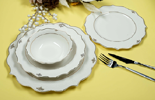 Canba Elegant 6 Kişilik 24 Parça Yemek Seti