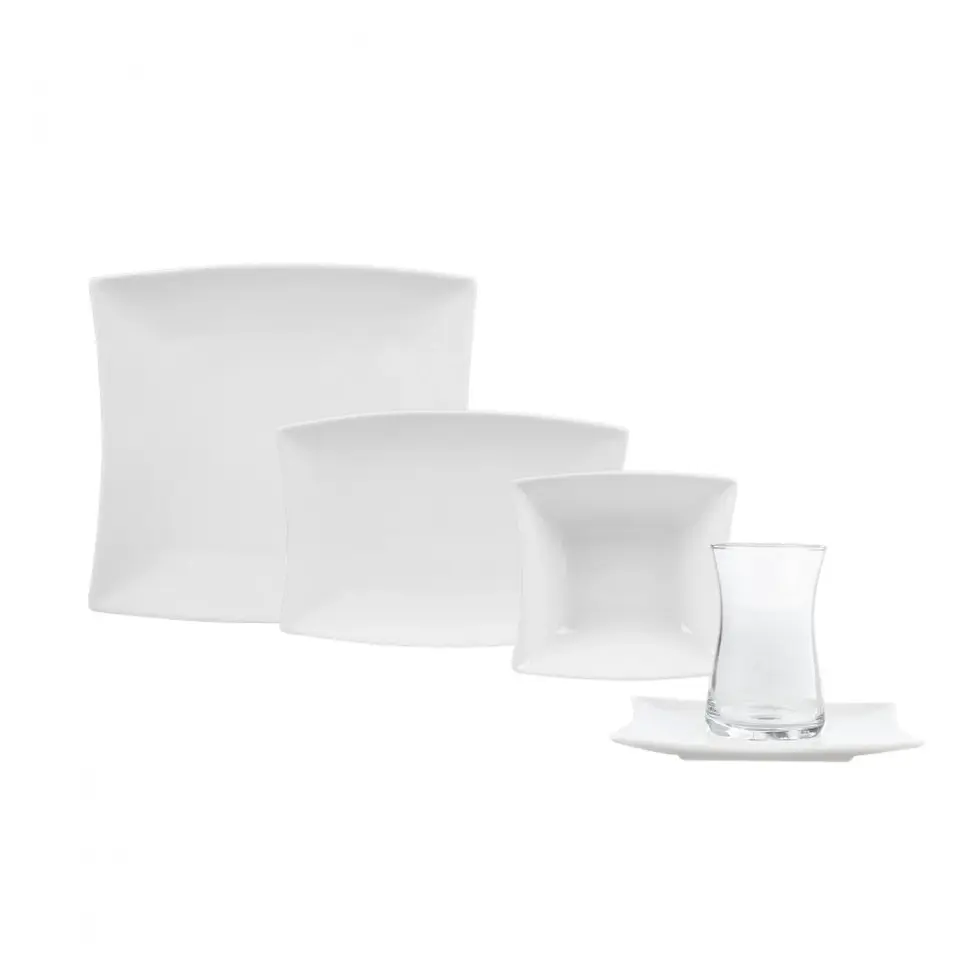 Karaca Forever Bone New Perfect White 26 Parça 6 Kişilik Kahvaltı Takımı