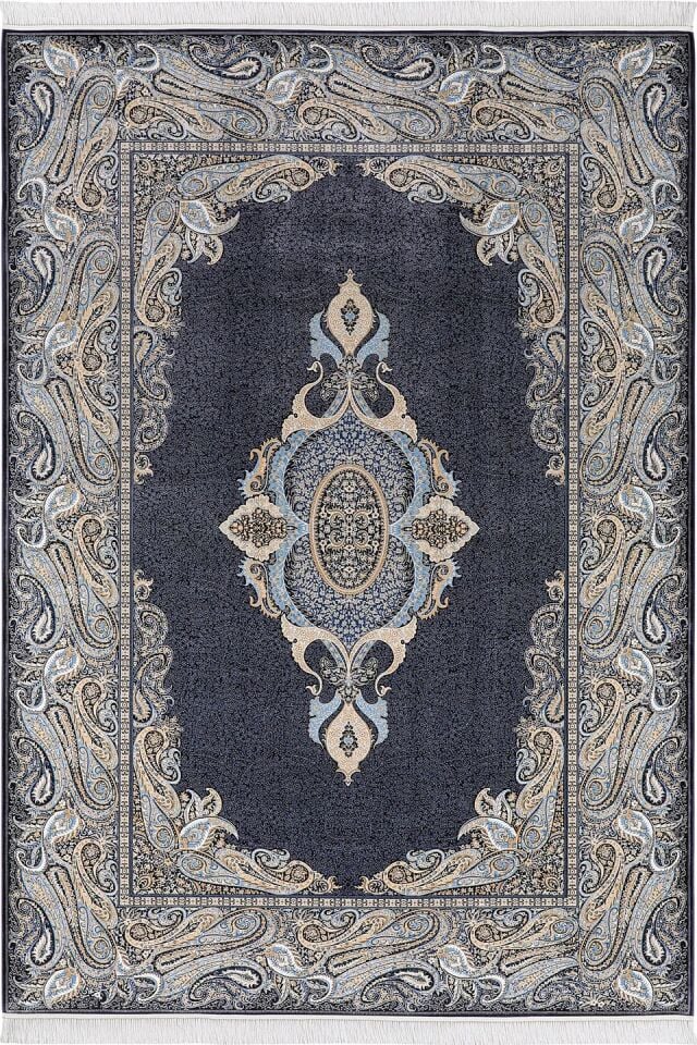 EMPERA Jumeirah - Moroccan Blue Modern Klasik Salon Halısı