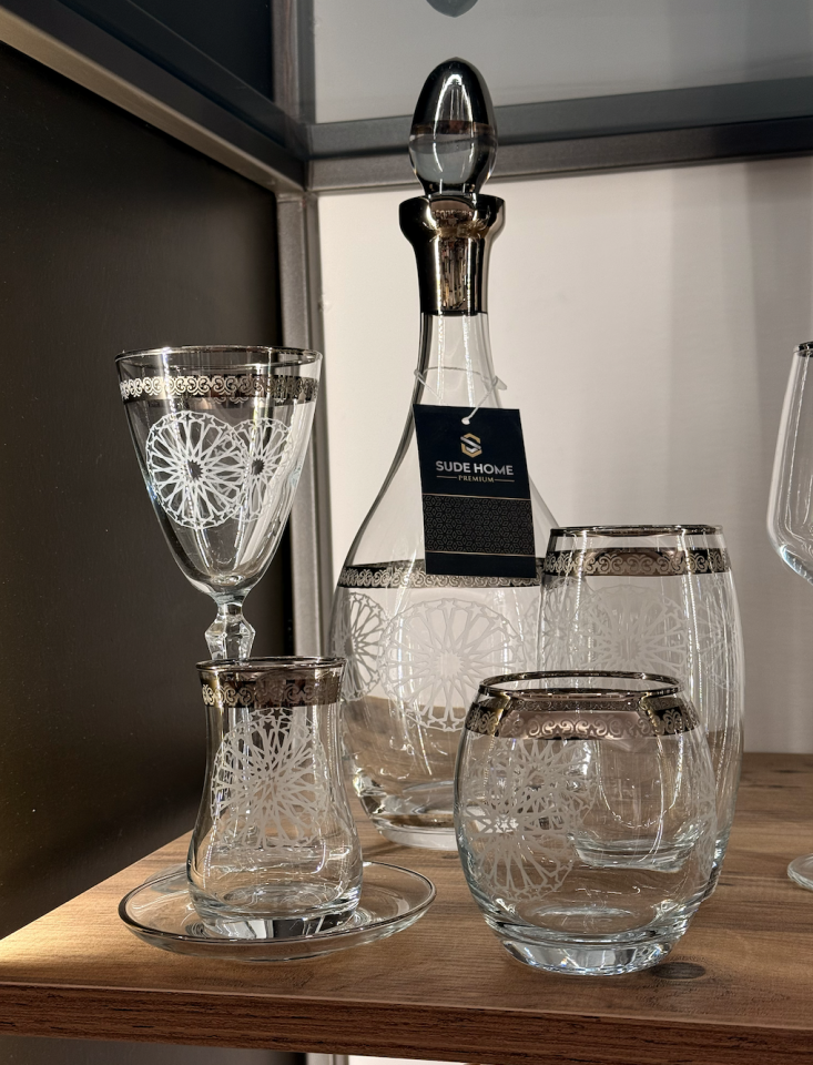 Canba Topkapı Butik PLT 31 Parça 12 Kişilik Su Takımı