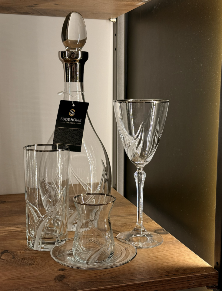 Canba Bihter Butik 49 Parça 12 Kişilik Su Takımı