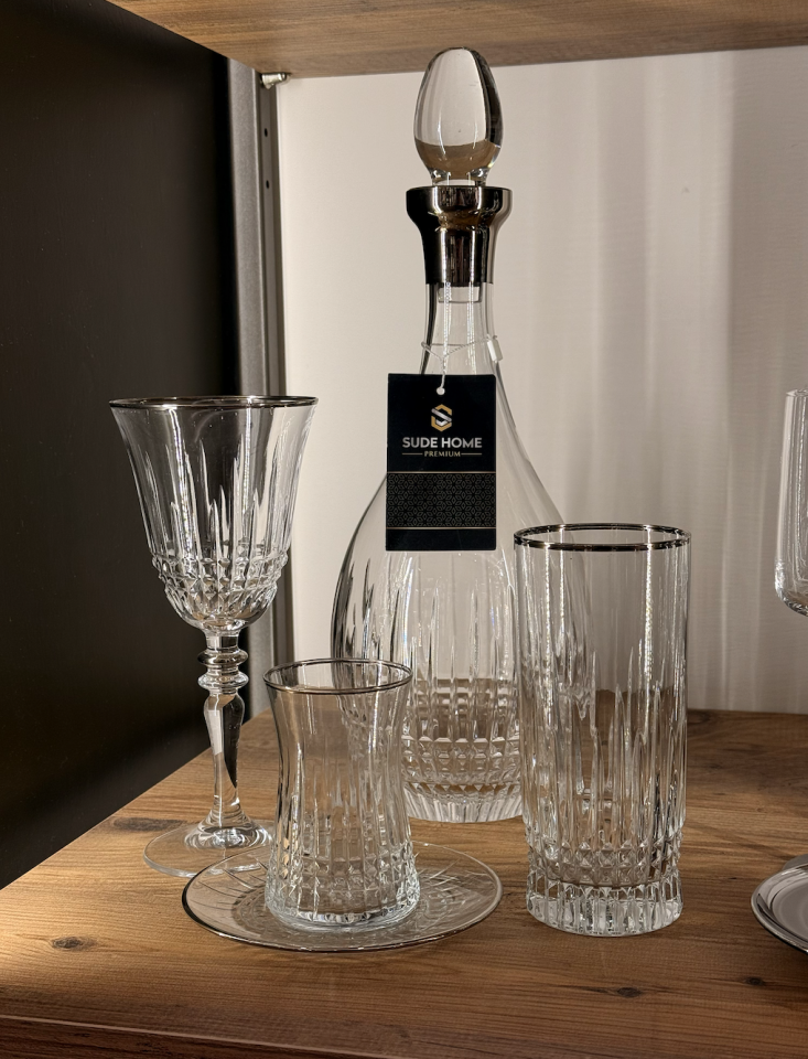 Canba Bakara Butik PLT 49 Parça 12 Kişilik Su Takımı