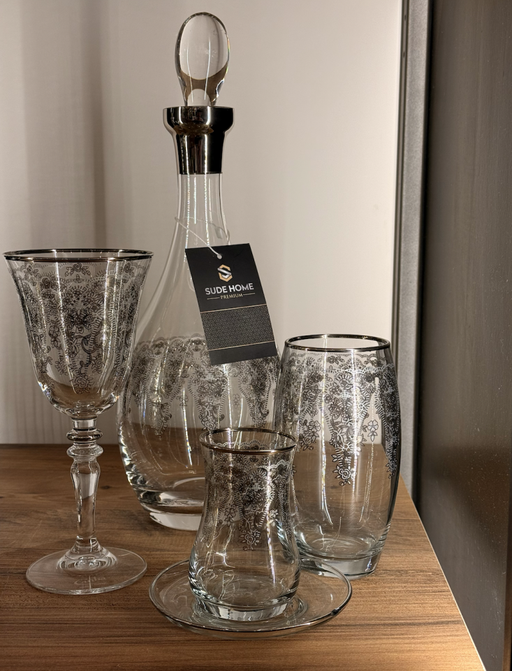 Canba Deluxe Butik 49 Parça 12 Kişilik Su Takımı