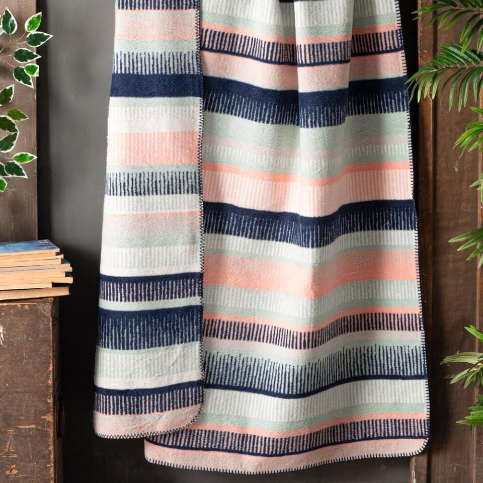 Sarev Ferla Çift Kişilik Battaniye Yeşil