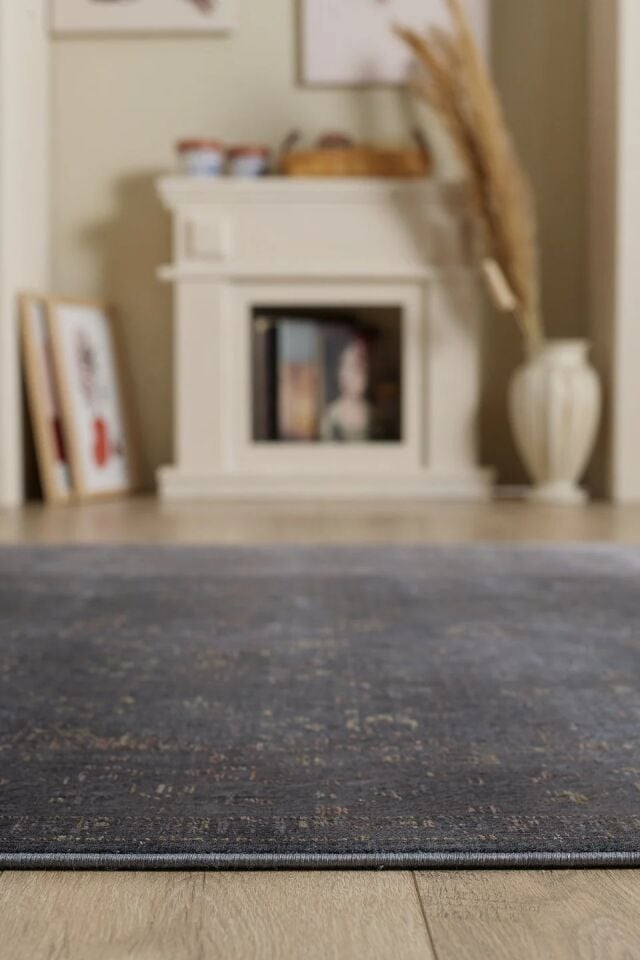 EMPERA Gordion - Grıseus Kendinden Saçaklı Modern Halı