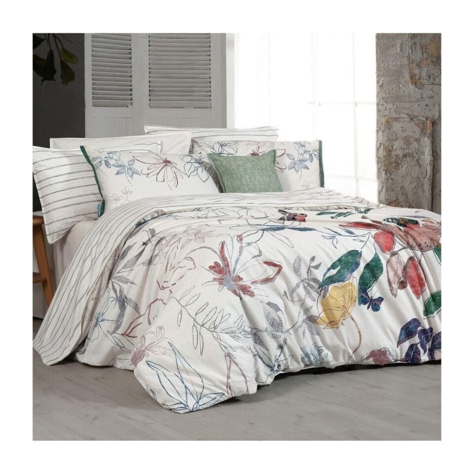 Sarev Adali Fancy Nevresim Takımı 1 Yastık-Bej