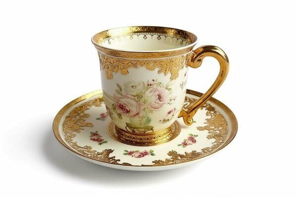 RoyKing CKR038 Kişilik Kahve Fincanı