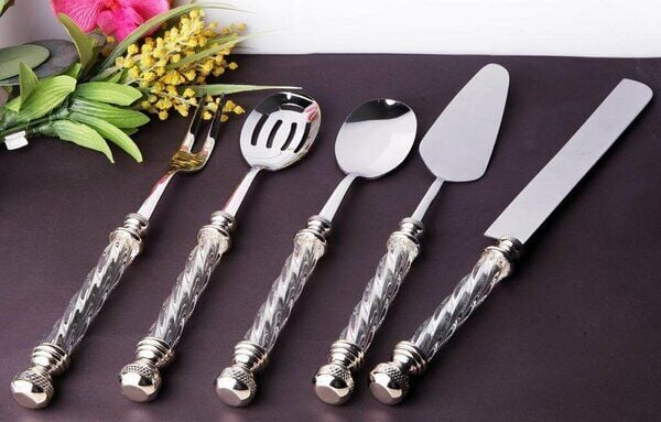 ROYKİNG EYM006 CAM 5 PRÇ SERVİS SETİ GÜMÜŞ