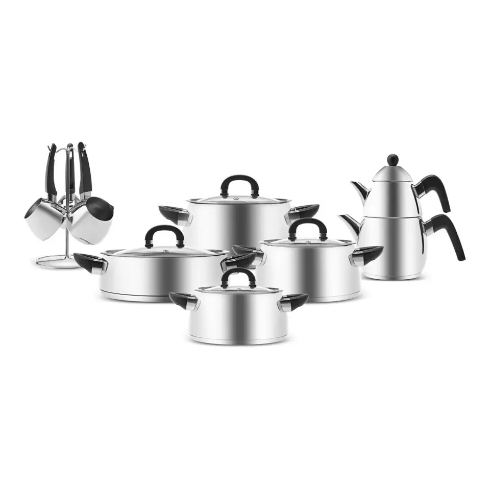 Karaca Power Steel 316+ Tokyo 15 Parça Çelik Çeyiz Seti