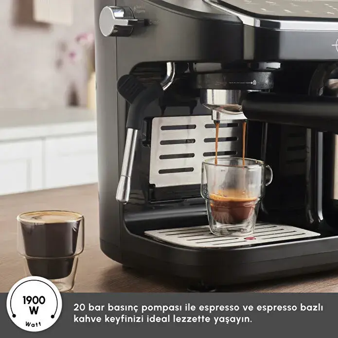 Karaca Hatır Perfetto Espresso ve Türk Kahvesi Makinesi