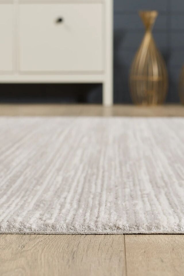 EMPERA Nera - Mist Takma Saçaklı Modern Akrilik Halı