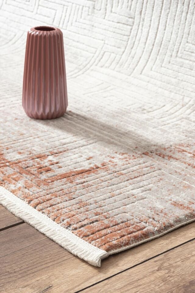 EMPERA Pena - Macaroon Geometrik Desenli Modern Halı