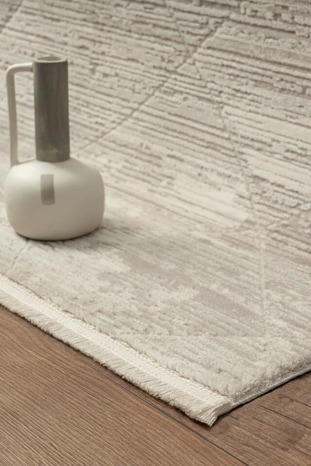 EMPERA Pena - Cinder Modern Desenli Kolay Temizlenebilir Akrilik Halı